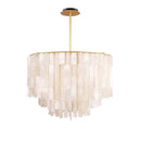Shell Pendant Lights Luxury by Axyaa: Modern Ceiling Main Light for Living Room, Bedroom, or Restaurant.