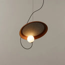 Axyaa Modern Circular Magnetic Pendant Lights for Living Room & Bedroom