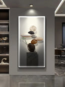 Axyaa Crystal Painting Porcelain LED Wall Lamp for Home Décor