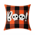 Axyaa Embroidered Ghost Halloween Pillow Cover - 45X45