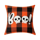 Axyaa Embroidered Ghost Halloween Pillow Cover - 45X45