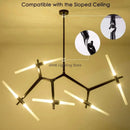 Axyaa Minimalist LOFT LED Branch Chandelier for Ceiling Decoration