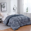 Axyaa Winter Microfiber Duvet Comforter - Thick & Washable - Small Queen King Size