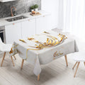 Axyaa Ramadan Mosque Tablecloth - Waterproof & Stain Resistant
