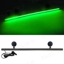 Axyaa Car Strobe Lights 96LED Flashing Windshield Bar in Red Blue Amber White Green