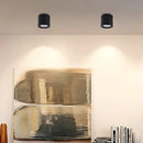 Axyaa LED Ceiling Spotlight: Anti Glare, Adjustable Angle, Surface Mounted Tube Lamp.