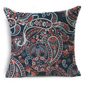 Axyaa Ramadan Vintage Ethnic Pattern Cushion Cover 45x45cm Linen Pillow Case