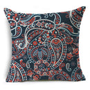 Axyaa Ramadan Vintage Ethnic Pattern Cushion Cover 45x45cm Linen Pillow Case