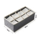 Axyaa Closet Organizer Box for Jeans Drawer Pants System Storage Organizer