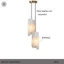 Axyaa Natural Cloud Copper Stone Chandelier for Staircase & Living Room