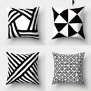 Axyaa Geometric Art Pillowcase - Home & Car Decor, Office & Living Room Accessory