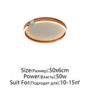 Axyaa Modern C-shaped Bedroom Ceiling Light for Minimalist Spaces