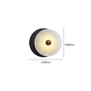 Axyaa Stone Wall Lamp: Modern Minimalist Luxury Sconce Light for Living Room and Corridor