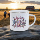 Axyaa Cute Rabbit Enamel Mug for Charming Breakfasts and Outdoor Adventure