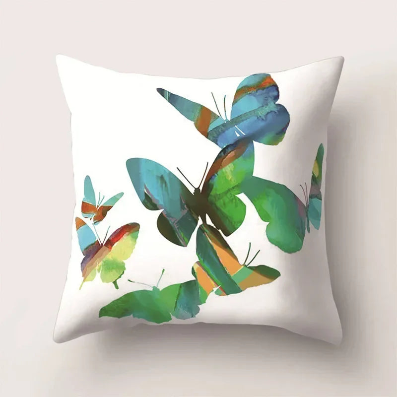 Axyaa Butterfly Cushion Cover - Europe Style - Colorful, 45*45cm