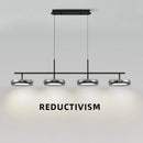 Axyaa Glass LED Pendant Light for Dining Table, Bar, and Bedroom