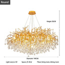 Axyaa Modern LED Branch Chandelier for Living Dining Hotel Hall Decor