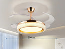 Axyaa Integrated Pendant Light Ceiling Fan for Household Living Room, Bedroom