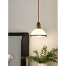 Axyaa Wabi Sabi Wooden Pendant Light for Bedroom, Restaurant, and Bar