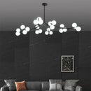 Axyaa Nordic Glass Balls Ceiling Chandelier - Scandinavian Style Pendant Lights for Living & Dining Rooms