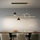 Axyaa Minimalist Restaurant Pendant Chandelier for Home Interior, Living Room, Cafe, Bar Table