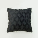 Geometric Plush Cushion Cover 45*45 for Sofa, Living Room - Axyaa Branded Nordic Home Decor