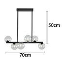 Axyaa LED Chandeliers for Modern Living Room Indoor Lighting