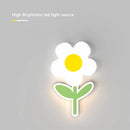 Axyaa Kids LED Flower Wall Light for Bedroom Nursery Remote Control