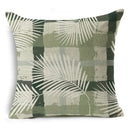 Axyaa Green Floral Pattern Cushion Cover for Home Sofa Car Decor