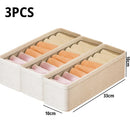 Axyaa Stackable Socks Storage Bins Set - Versatile Organizer for Bedroom Closet