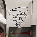 Axyaa Facil Hall Staircase Chandelier Ceiling Lamp Indoor Lighting Fixtures