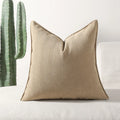 Axyaa Chenille Pillowcase Cojines Herringbone Throw Pillow Cover 50x50
