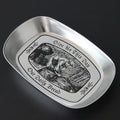 Axyaa Stainless Steel Vintage Food Tray Set for Home Kitchen Organization