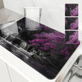 Axyaa Kitchen Drain Pad: Non-slip Heat Resistant Drying Mat for Counters