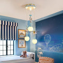 Axyaa Unicorn Cartoon Pendant Lamp for Children's Room LED Ceiling Light