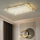 Axyaa Crystal Ceiling Lamp: High-end Modern Square Living Room Bedroom Light