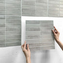 Axyaa 3D Tile Sticker Self-adhesive Wall Panel for Kitchen Backsplash
