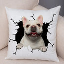 Axyaa Cute Dog Print Pillow Case for Home Decor and Comfort