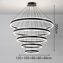 Axyaa Modern Stair Chandelier Pendant Lights - LED Ceiling Lamp for Living Room