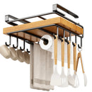 Axyaa Under Cabinet Basket Storage Shelf: Kitchen & Office Organizer