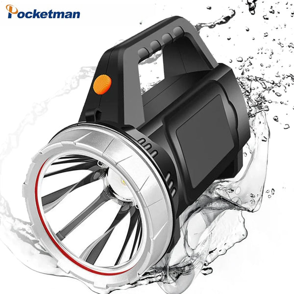 Axya High Lumen Rechargeable Spotlight Waterproof Work Light Torch