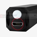 Axya USB Rechargeable Q5 LED Mini Flashlight - Waterproof & Portable Torch