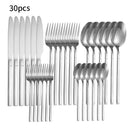 Axyaa Stainless Steel Tableware Set - High-End Knife, Fork, Spoon for Kitchen & Restaurant