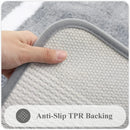Axyaa Plush Bath Mat: Soft Non-Slip Rug for Bathroom, Bedroom, or Living Room