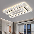 Axyaa Smart LED Ceiling Fan Light for Modern Home Decor, Remote Control Included