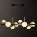 Axyaa Modern Chandelier Pendant Light for Dining Room - Indoor Ceiling Hanging Lamp