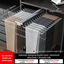 Axyaa Aluminum Alloy Pant Hangers: Adjustable, Multi-Functional, & Collapsible Clothes Rack