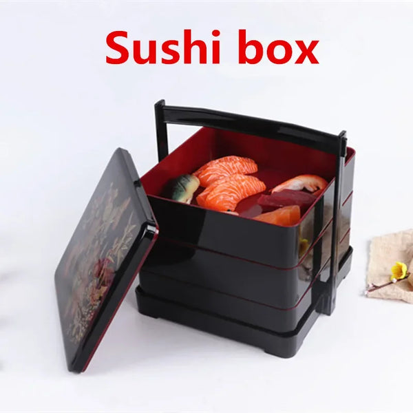 Axya Japanese Sushi Bento Box Snack Candy Gift Lunch Box