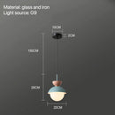 Axyaa Macaron Pendant Light for Bedroom Living Room Decor