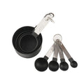 Axyaa Stainless Steel Measuring Cups Spoons Set Kitchen Utensils Accessories